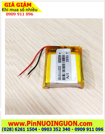 Pin sạc 3.7v Li-Polymer 452525, Pin sạc Li-Polymer 452525 lithium 3.7v 200mAh (Có sẳn mạch sạc)